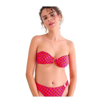 Lisca Bikini Bandeau-Badeanzug-Top Ohne Bügel Aruba Cheek Eu L Female Lisca Bikini Bandeau-Badeanzug-Top Ohne Bügel Aruba Cheek Eu L Female