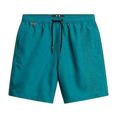 Superdry Shorts Short De Bain Premium Brodé Vert Eu S;Eu L;Eu Xl Male Superdry Shorts Short De Bain Premium Brodé Vert Eu S;Eu L;Eu Xl Male