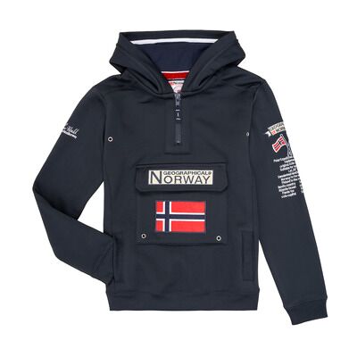 Geographical Norway GYMCLASS Marine Sweatshirt - Sweatshirt Geographical Norway GYMCLASS Marine Sweatshirt - Sweatshirt