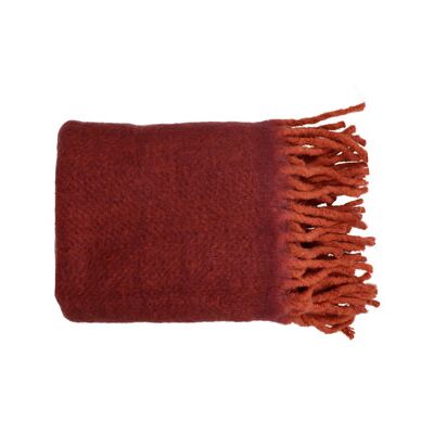 Pomax COSY Bordeaux Decke - Plaids Pomax COSY Bordeaux Decke - Plaids