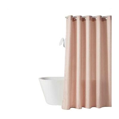 Utility Pink Polyester Duschvorhang - 180 x 200 cm - 12 Haken Utility Pink Polyester Duschvorhang - 180 x 200 cm - 12 Haken