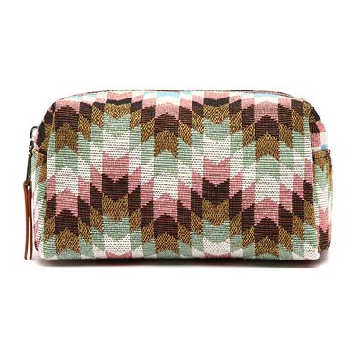Misako Kosmetiktasche Dila Jacquard-Muster Kosmetiktasche Einheitsgrösse Misako Kosmetiktasche Dila Jacquard-Muster Kosmetiktasche Einheitsgrösse