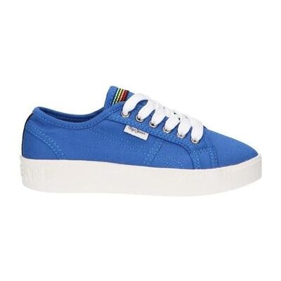Pepe Jeans Unisex Sneaker PGS30448 Brixton Canvas Lagoon - Turnschuhe Pepe Jeans Unisex Sneaker PGS30448 Brixton Canvas Lagoon - Turnschuhe