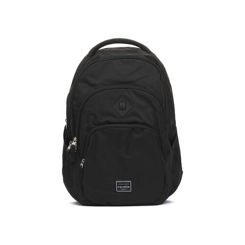 Travelite Rucksack Basic Back Packmelange Nero Einheitsgrösse