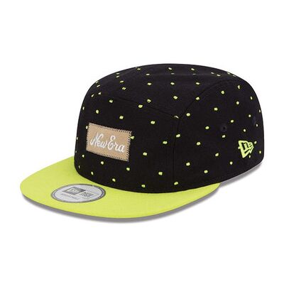 New-Era Pindotz Cap - Schwarz/Cyber Grün - Unisexgröße New-Era Pindotz Cap - Schwarz/Cyber Grün - Unisexgröße