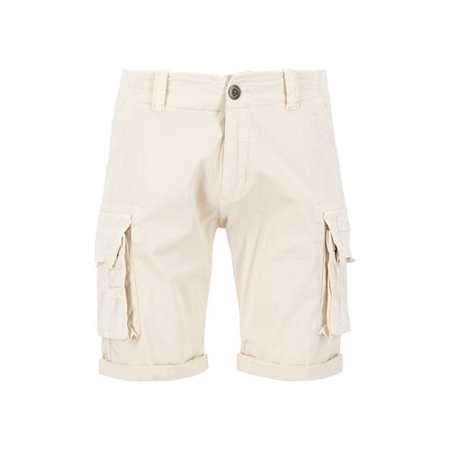 Alpha Industries  Shorts Crew Short - Jet Stream White Us 29;Us 30;Us 31;Us 32;Us 33;Us 34;Us 36 Male