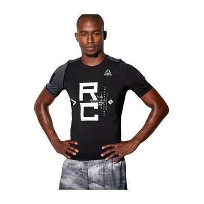 Reebok Combat BP8867 Allwetter Herren Rash Guard - Kampf Reebok Combat BP8867 Allwetter Herren Rash Guard - Kampf