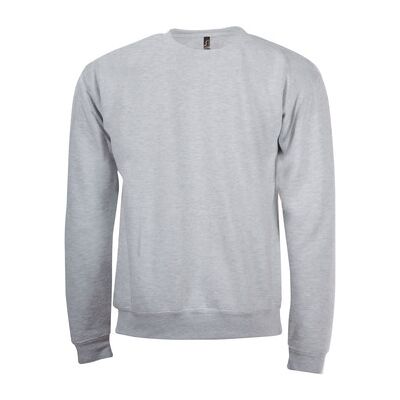 Sol's Grau Melange Sweatshirt - 50/50 Baumwolle-Polyester - Herren Sol's Grau Melange Sweatshirt - 50/50 Baumwolle-Polyester - Herren