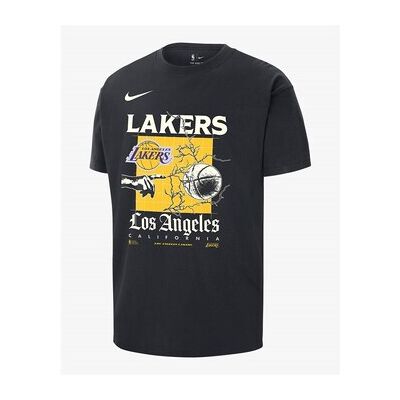 Nike Los Angeles Lakers FQ6105010 Kurzarm T-Shirt - T-Shirt Nike Los Angeles Lakers FQ6105010 Kurzarm T-Shirt - T-Shirt