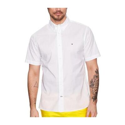 Tommy Hilfiger Kurzarm Hemdbluse Flex Poplin Eu L Male Tommy Hilfiger Kurzarm Hemdbluse Flex Poplin Eu L Male