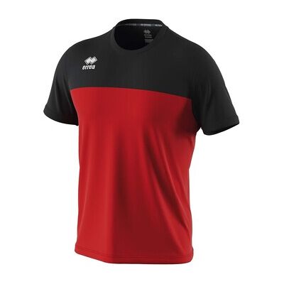 ERREA Rotes Unisex-Polyester-T-Shirt - Produkttyp ERREA Rotes Unisex-Polyester-T-Shirt - Produkttyp