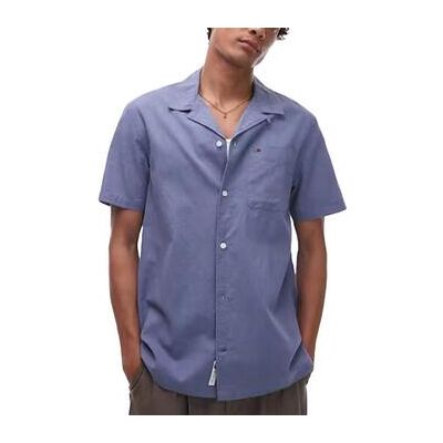 Tommy Hilfiger Kurzarm Hemdbluse Linen Blend Camp-Aruba Eu S;Eu M;Eu L Male Tommy Hilfiger Kurzarm Hemdbluse Linen Blend Camp-Aruba Eu S;Eu M;Eu L Male
