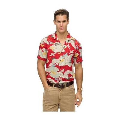 Superdry Kurzarm Hemdbluse Chemise Manches Courtes Merchant Rouge Eu S;Eu M;Eu L;Eu Xl Male Superdry Kurzarm Hemdbluse Chemise Manches Courtes Merchant Rouge Eu S;Eu M;Eu L;Eu Xl Male