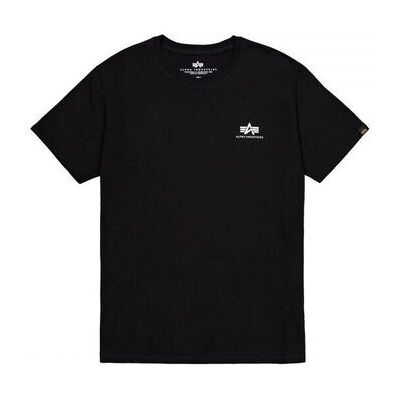 Alpha Industries T-Shirt Ss128507mc-03 Black It S;It L Male Alpha Industries T-Shirt Ss128507mc-03 Black It S;It L Male