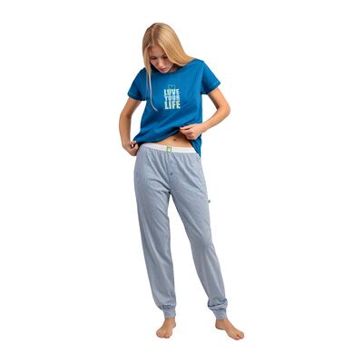 Admas Pyjama-Sets Pyjama Hose T-Shirt Love Your Life Eu Xxl;Eu S;Eu M;Eu L;Eu Xl Admas Pyjama-Sets Pyjama Hose T-Shirt Love Your Life Eu Xxl;Eu S;Eu M;Eu L;Eu Xl