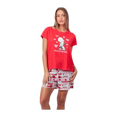 Admas Pyjama-Sets Pyjama Shorts T-Shirt Love Valentines Peanuts Eu S;Eu M Admas Pyjama-Sets Pyjama Shorts T-Shirt Love Valentines Peanuts Eu S;Eu M