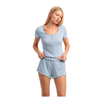 Admas Pyjama-Sets Pyjama Shorts T-Shirt Mit Knöpfen Santorini Eu Xxl;Eu S;Eu M;Eu L;Eu Xl Admas Pyjama-Sets Pyjama Shorts T-Shirt Mit Knöpfen Santorini Eu Xxl;Eu S;Eu M;Eu L;Eu Xl