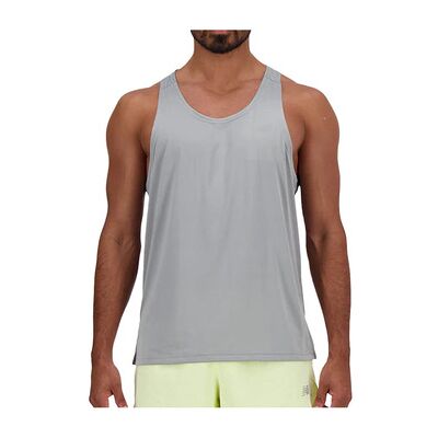 New Balance Tank Top Débardeur 100% Polyester Gris Eu S;Eu L Male New Balance Tank Top Débardeur 100% Polyester Gris Eu S;Eu L Male