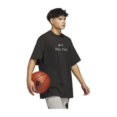 Adidas T-Shirts & Poloshirts T-Shirt Anthony Edwards Believe That Coupe Ample Eu L Male Adidas T-Shirts & Poloshirts T-Shirt Anthony Edwards Believe That Coupe Ample Eu L Male