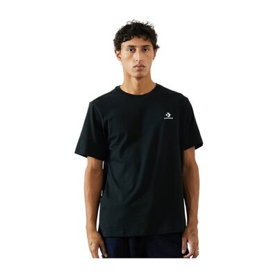 Converse T-Shirts & Poloshirts T-Shirt Go-To Embroidered Star Chevron 100% Coton Eu S;Eu M;Eu L;Eu Xl;Eu Xs Male Converse T-Shirts & Poloshirts T-Shirt Go-To Embroidered Star Chevron 100% Coton Eu S;Eu M;Eu L;Eu Xl;Eu Xs Male