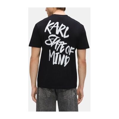 Karl Lagerfeld T-Shirts & Poloshirts B3m17005 Klj Reg Karlism Tee Eu S;Eu M;Eu L;Eu Xl Male Karl Lagerfeld T-Shirts & Poloshirts B3m17005 Klj Reg Karlism Tee Eu S;Eu M;Eu L;Eu Xl Male