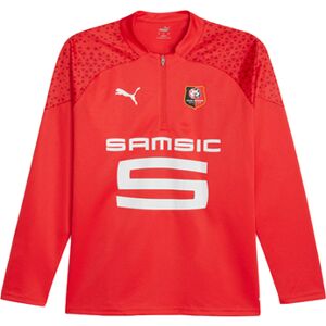 Puma Stade Rennais Sweatshirt 1/4 Reißverschluss Rot Kinder 12A Puma Stade Rennais Sweatshirt 1/4 Reißverschluss Rot Kinder 12A