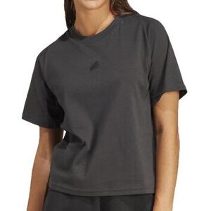 adidas Z.N.E. Schwarzes T-Shirt - Freizeit-Sportlicher Schnitt adidas Z.N.E. Schwarzes T-Shirt - Freizeit-Sportlicher Schnitt