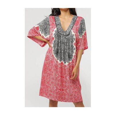 Admas Kleider Dreiviertelärmeliges Strandkleid Beach Paisley Eu M Female Admas Kleider Dreiviertelärmeliges Strandkleid Beach Paisley Eu M Female