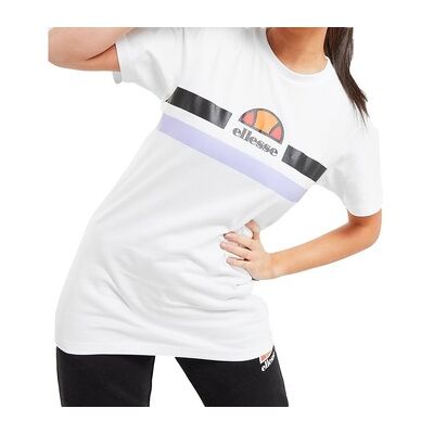 Ellesse Lattea Baumwoll Weiß Kurzarm T-Shirt - T-Shirt Ellesse Lattea Baumwoll Weiß Kurzarm T-Shirt - T-Shirt
