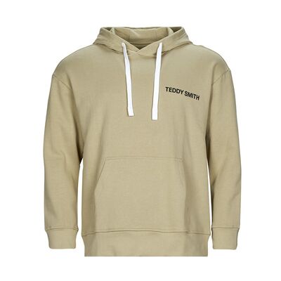 Teddy Smith S-REQUIRED HOOD Beige - Kapuzenpullover Teddy Smith S-REQUIRED HOOD Beige - Kapuzenpullover