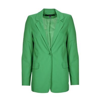 Vero Moda VMZELDA Langes Ärmel Grüner Damenblazer - Jacke Vero Moda VMZELDA Langes Ärmel Grüner Damenblazer - Jacke
