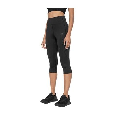 4F Damen Trainingsleggings Schwarz - Ganzjähriges Training 4F Damen Trainingsleggings Schwarz - Ganzjähriges Training