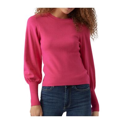 Vero Moda - Pink Slim Fit Bubble Sleeves Pullover - Pullover Vero Moda - Pink Slim Fit Bubble Sleeves Pullover - Pullover