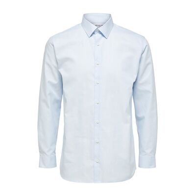 Selected Blusen Ethan Classic Overhemd Lichtblauw Eu Xxl;Eu Xl Female Selected Blusen Ethan Classic Overhemd Lichtblauw Eu Xxl;Eu Xl Female