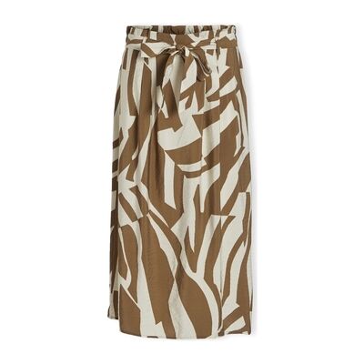 Vila Uma RW Paperbag Midi Rock - Braun - Rock Vila Uma RW Paperbag Midi Rock - Braun - Rock