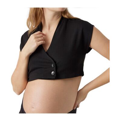 Mamalicious T-Shirts & Poloshirts Luna Cropped Blazer Eu S;Eu M;Eu L;Eu Xl;Eu Xs Female Mamalicious T-Shirts & Poloshirts Luna Cropped Blazer Eu S;Eu M;Eu L;Eu Xl;Eu Xs Female