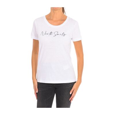 North Sails Damen Kurzarm T-Shirt - Weiß - S North Sails Damen Kurzarm T-Shirt - Weiß - S