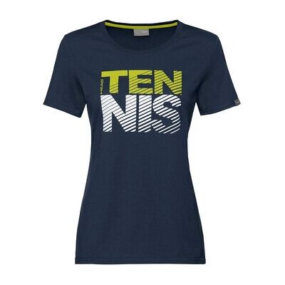 Head Club Lisa 814469DB Damen Tennis-T-Shirt Navyblau - T-Shirt Head Club Lisa 814469DB Damen Tennis-T-Shirt Navyblau - T-Shirt