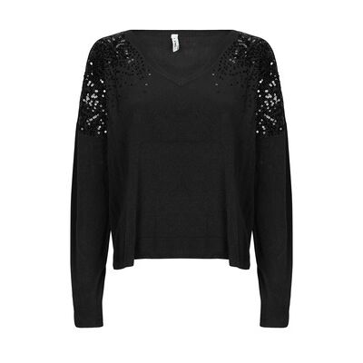 Only Pullover Onlstarry Ls Sequin Eu S;Eu M;Eu Xs Female Only Pullover Onlstarry Ls Sequin Eu S;Eu M;Eu Xs Female