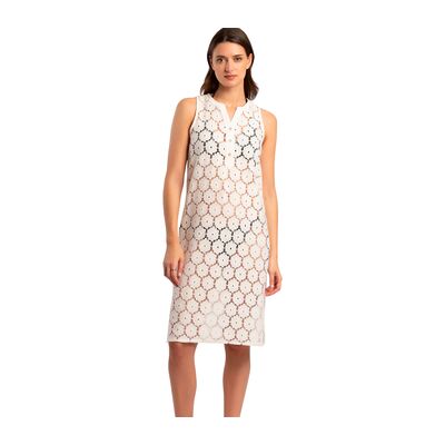 Admas Kleider Ärmelloses Transparentes Strandkleid Beach Flowers Eu M Female Admas Kleider Ärmelloses Transparentes Strandkleid Beach Flowers Eu M Female