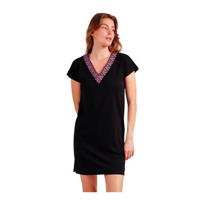 Admas Kleider Strandkleid Mit Kurzen Ärmeln Sailor Club Eu Xl Female Admas Kleider Strandkleid Mit Kurzen Ärmeln Sailor Club Eu Xl Female