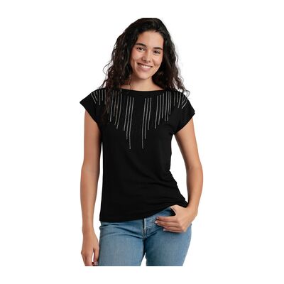 Admas T-Shirt Kurzarm-T-Shirt Front Stones Eu M;Eu Xl Female Admas T-Shirt Kurzarm-T-Shirt Front Stones Eu M;Eu Xl Female