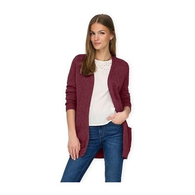 Only Strickjacken Noos Lesly Cardigan - Zinfandel Eu S;Eu M;Eu L;Eu Xl Female Only Strickjacken Noos Lesly Cardigan - Zinfandel Eu S;Eu M;Eu L;Eu Xl Female