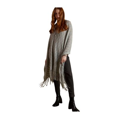 Admas Tuniken Langer Poncho Punto Einheitsgrösse Female Admas Tuniken Langer Poncho Punto Einheitsgrösse Female