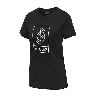 HUMMEL Damen Modell hmlGG12 T-Shirt - Schwarz - Oberbekleidung HUMMEL Damen Modell hmlGG12 T-Shirt - Schwarz - Oberbekleidung