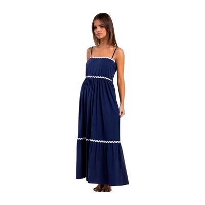 Admas Maxikleider Langes Sommerkleid Sea Mare Eu S;Eu M;Eu L;Eu Xl Female Admas Maxikleider Langes Sommerkleid Sea Mare Eu S;Eu M;Eu L;Eu Xl Female