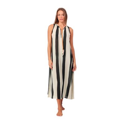 Admas Maxikleider Langes Sommerkleid Waves White And Black Eu L Female Admas Maxikleider Langes Sommerkleid Waves White And Black Eu L Female