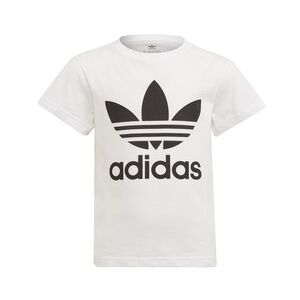 Adidas Kinder T-Shirt mit Logo - Kurzarm Weiß Adidas Kinder T-Shirt mit Logo - Kurzarm Weiß