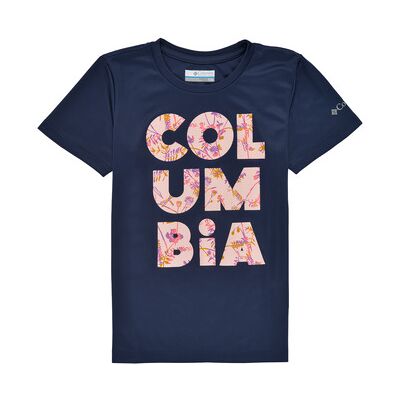 Columbia Petit Pond Graphic Blaue Mädchen-T-Shirt Columbia Petit Pond Graphic Blaue Mädchen-T-Shirt