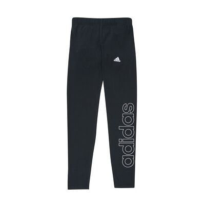 adidas Kindersportsleggings ESSENTIALS LINEAR - Schwarz adidas Kindersportsleggings ESSENTIALS LINEAR - Schwarz